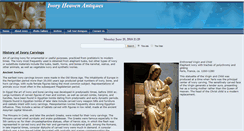 Desktop Screenshot of ivoryheaven.com